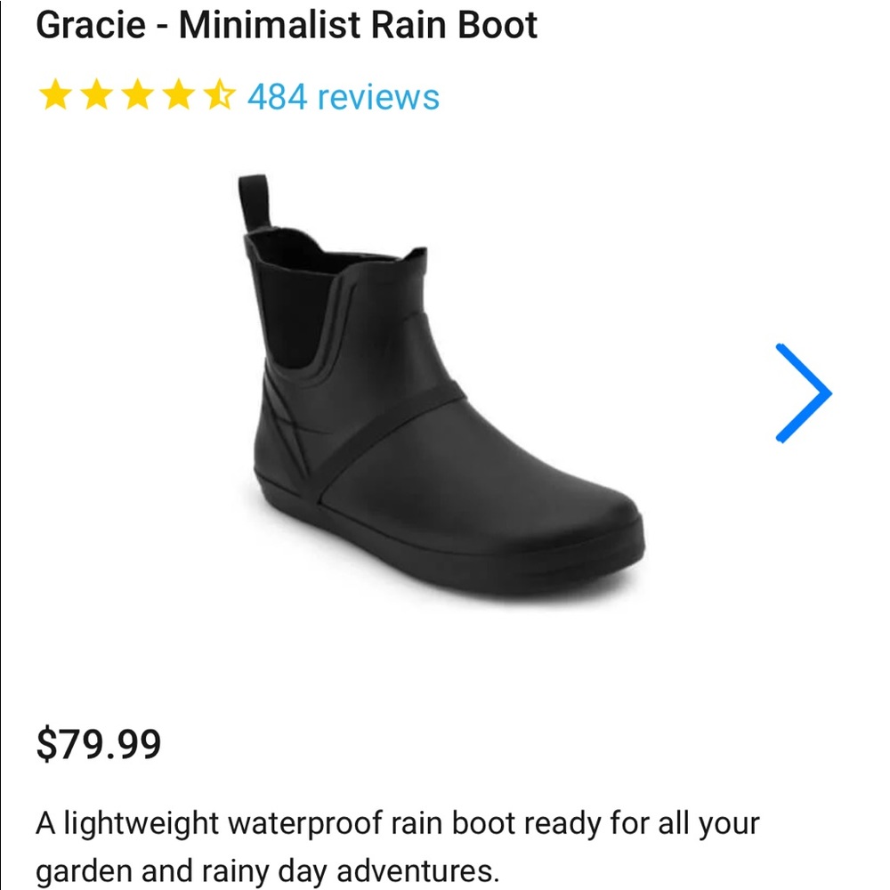 Xero Shoes- Gracie Rain Boot, black, 7